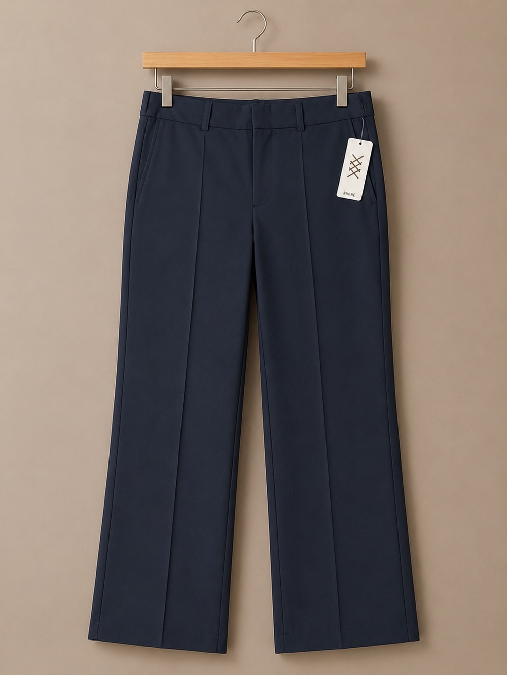 RHONE Birdie Cropped Trouser Black Performance Pro Mid Weight Pants Women’s 14